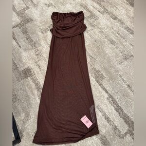 NWT- Mesh Maxi Skirt